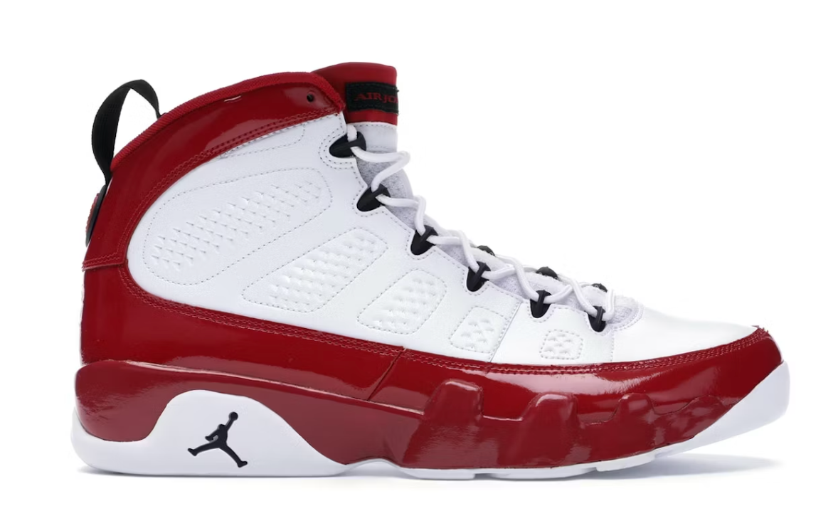Jordan 9 Retro White Gym Red