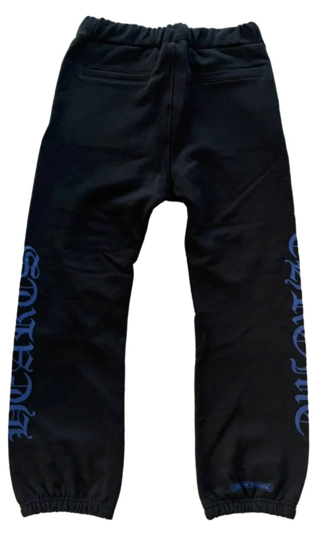 Chrome Hearts Horseshoe Logo Sweatpants Black/Blue