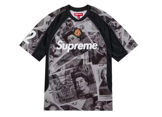 Supreme Pounds Soccer Jersey Black