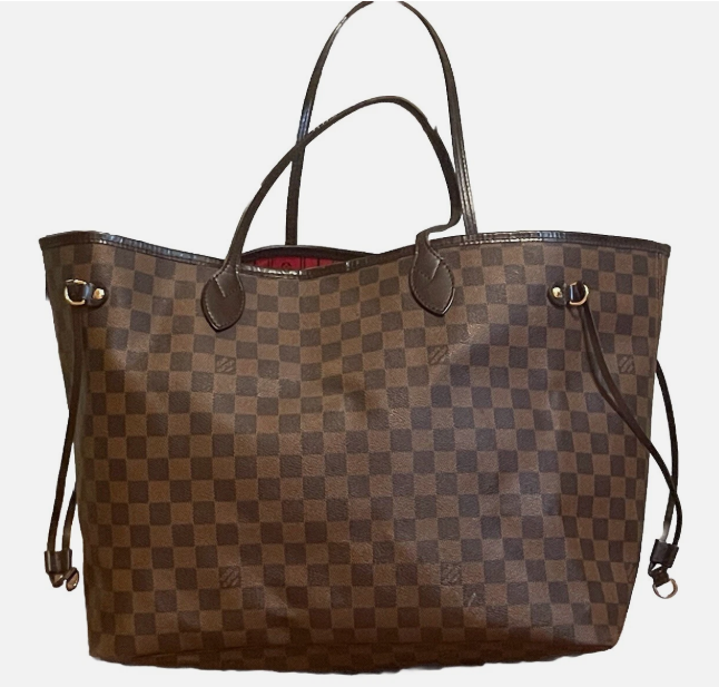Louis Vuitton Neverfull Tote Bag GM Damier Ebene