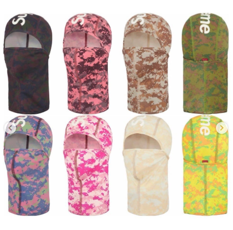 Supreme Heat Reactive Digi Camo Balaclava (FW25)