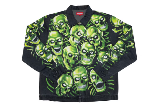 Supreme Skull Pile Work Jacket Multi
