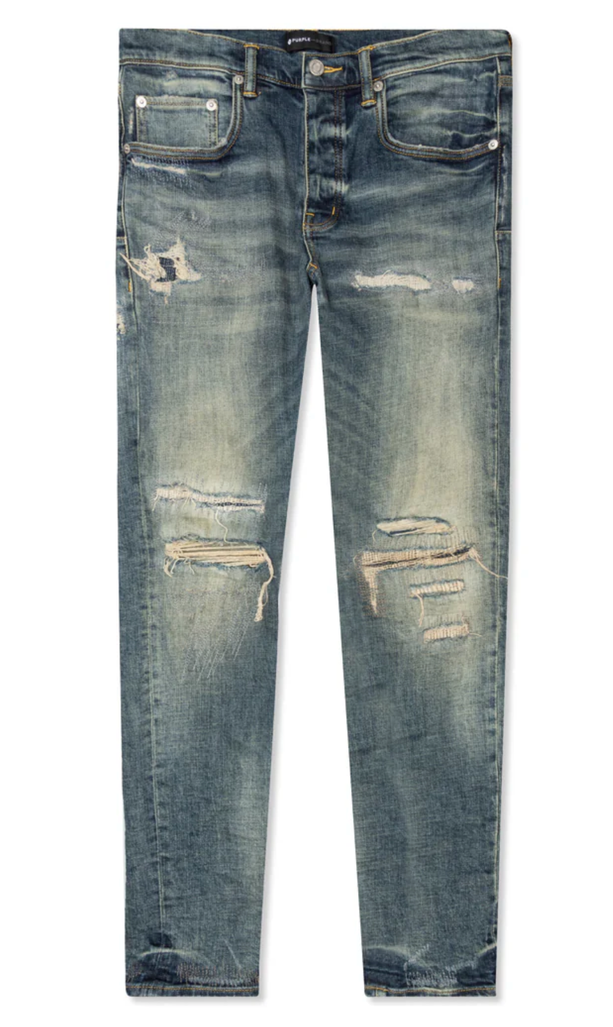 Purple Brand P001 Dirty Indigo Repair