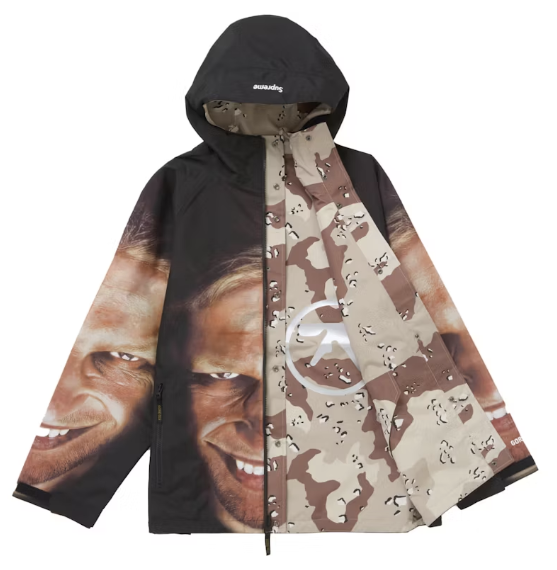 Supreme Aphex Twin Reversible GORE-TEX Hooded Jacket Chocolate Chip Camo