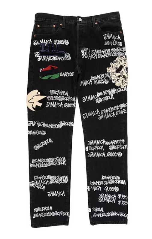 Stussy x Denim Tears x Our Legacy TTL 501 Jean Black