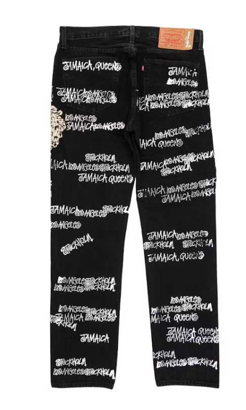 Stussy x Denim Tears x Our Legacy TTL 501 Jean Black