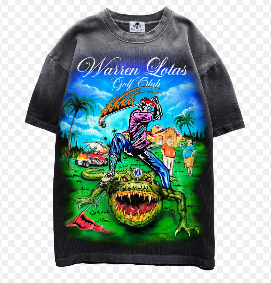Warren Lotas Golf Club T-Shirt Black