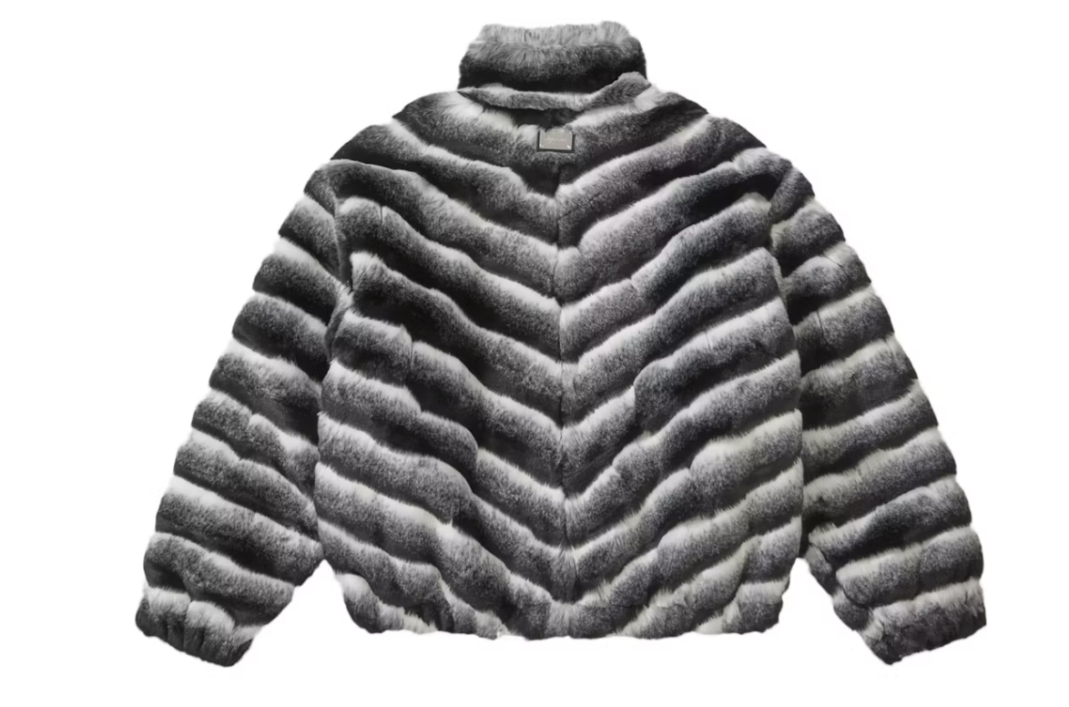 Supreme Faux Fur Jacket Black