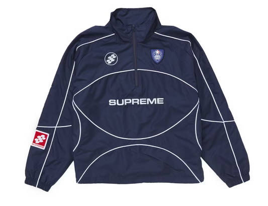 Supreme Reflective Piping Pullover Navy
