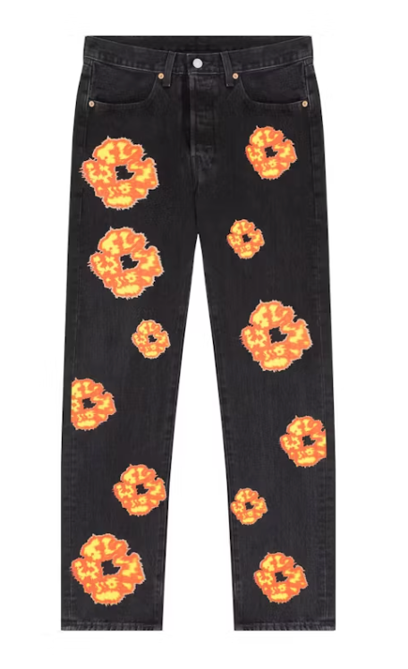 Denim Tears x Offset 501 Jeans Black