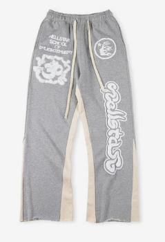 Hellstar Flare Sweatpants Grey