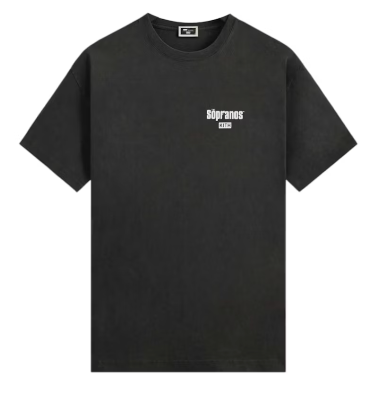 Kith x The Sopranos Bada Bing Vintage Tee Black