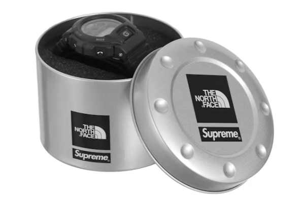 Supreme The North Face G-SHOCK Watch Black