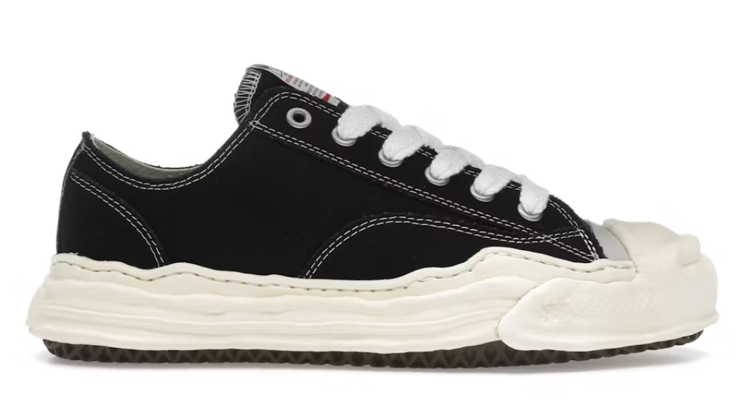 Maison Mihara Yasuhiro Hank Vintage Sole Canvas Low Black
