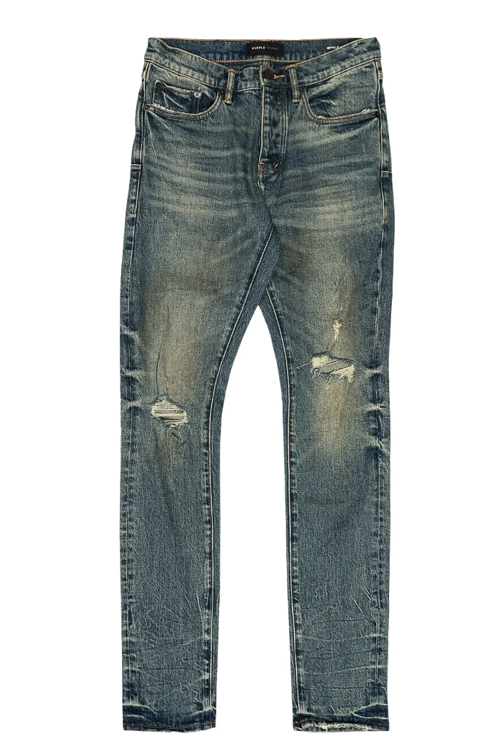 PURPLE BRAND Skinny Jeans Dark Indigo