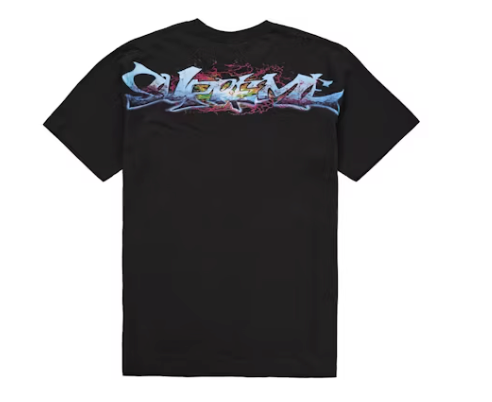 Supreme Tag Tee Black