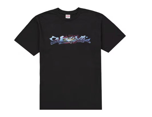 Supreme Tag Tee Black