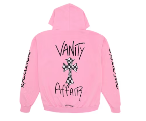 Chrome Hearts Matty Boy Vanity Affair Hoodie Pink