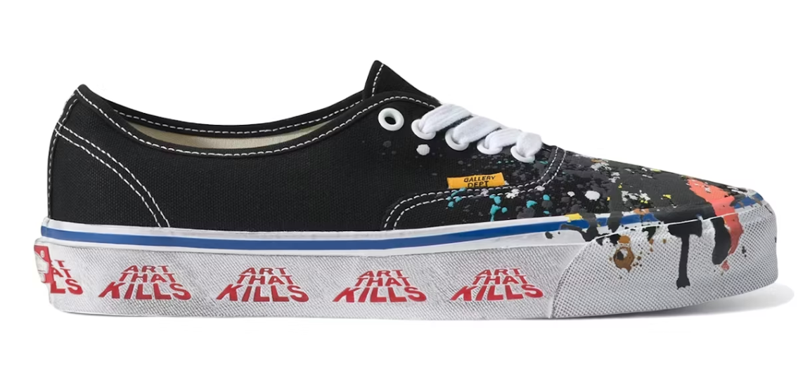 Vans Authentic Reissue 44 Gallery Dept. Art That Kills Black