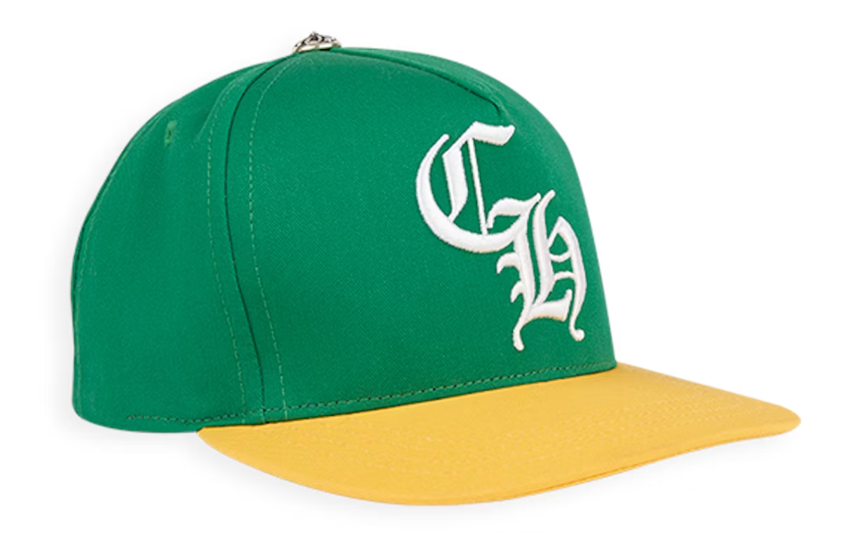 Chrome Hearts Baseball Cap Green Yellow