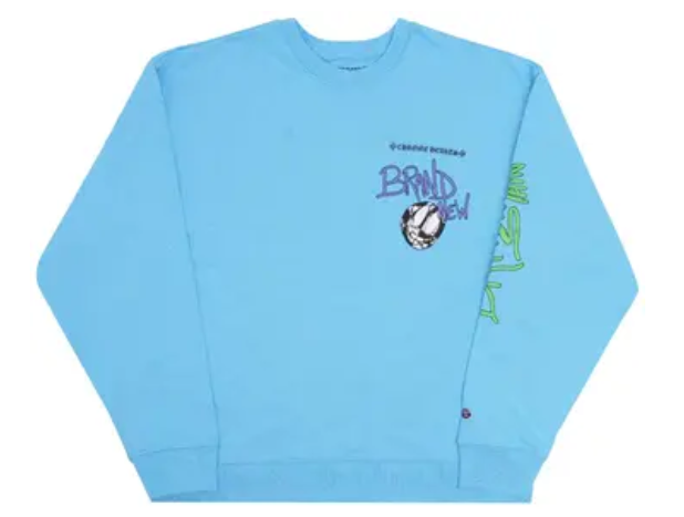 Chrome Hearts Matty Boy Brain Crewneck Sweatshirt