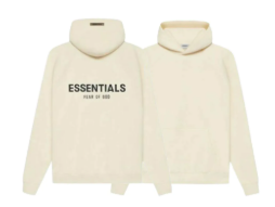 Fear of God Essentials Hoodie Cream