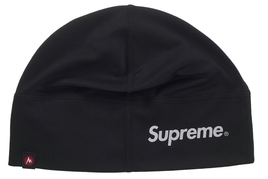 Supreme Marmot Base Layer Beanie Black