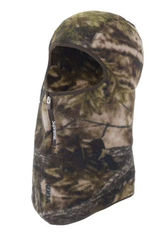 Supreme Polartec Zip Balaclava (FW25) Realtree AP Camo