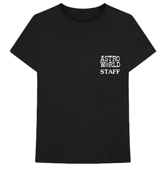 Travis Scott Astroworld Staff Tee Black