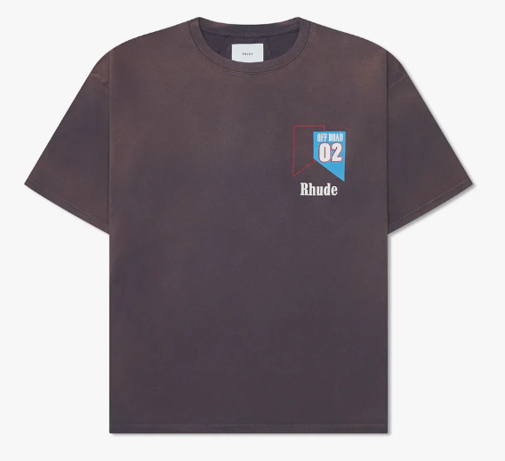 Rhude 02 Off Road Tee Vintage Grey