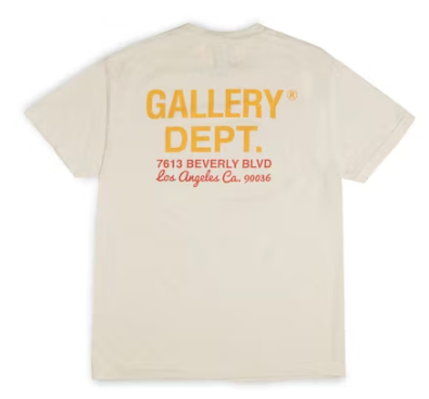 Gallery Dept. Ebay T-Shirt Cream