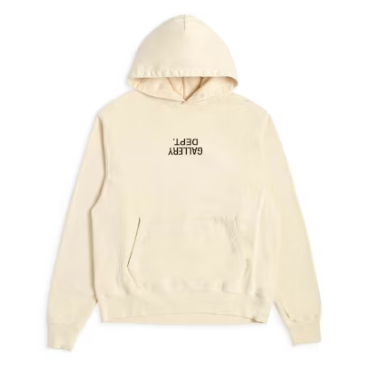 Gallery Dept. Fucked up Logo Hoodie Cream