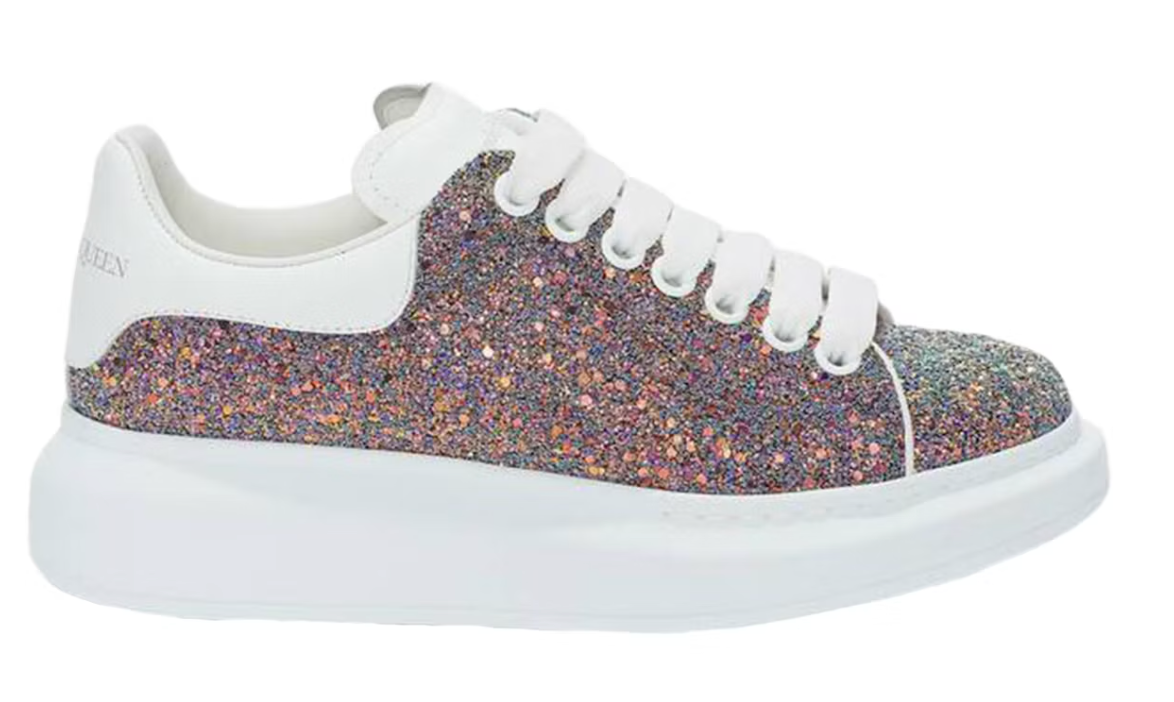 Alexander McQueen Oversized Multicolor Glitter (Women's)