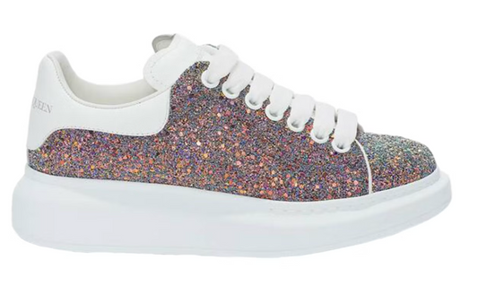 Alexander McQueen Oversized Multicolor Glitter (Women's)