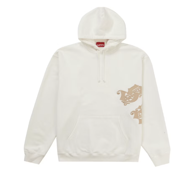 Supreme Old English Wrap Sweatsuit White