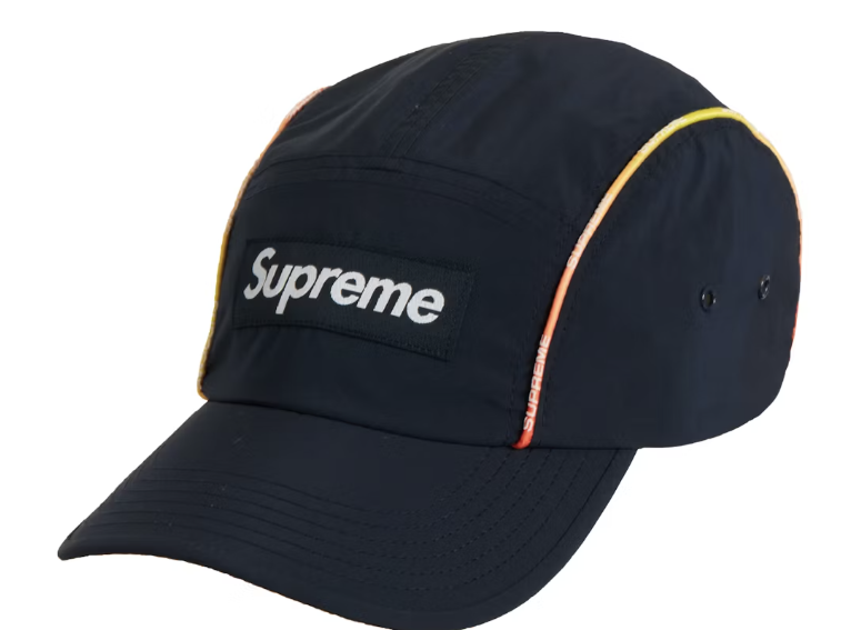 Supreme Gradient Piping Camp Cap Navy