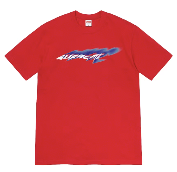 Supreme Wind Tee Red/Purple
