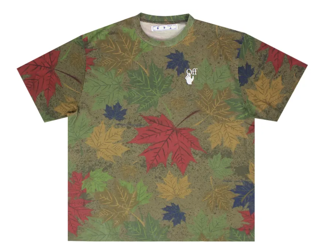 Off-White Arrows Graphic T-Shirt Brown