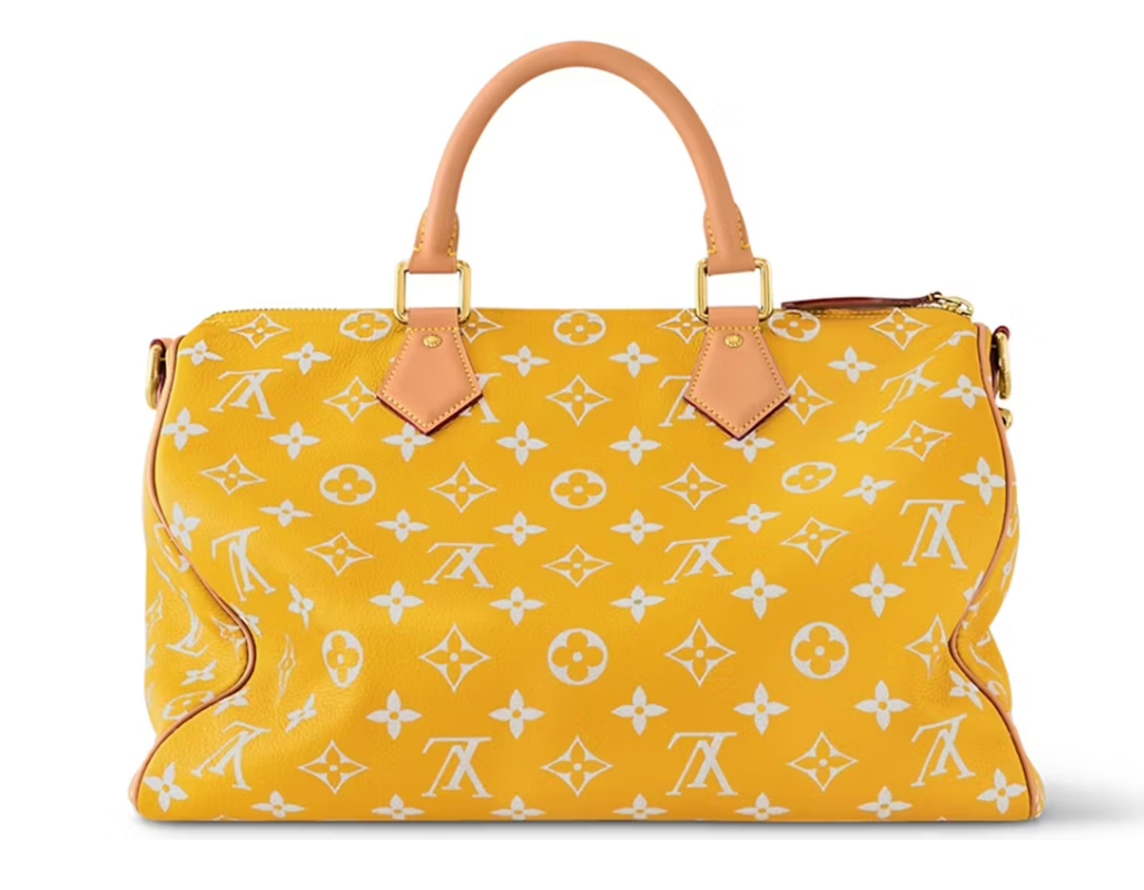 Louis Vuitton Speedy P9 Bandoulière 40 Monogram Leather Jaune Mat