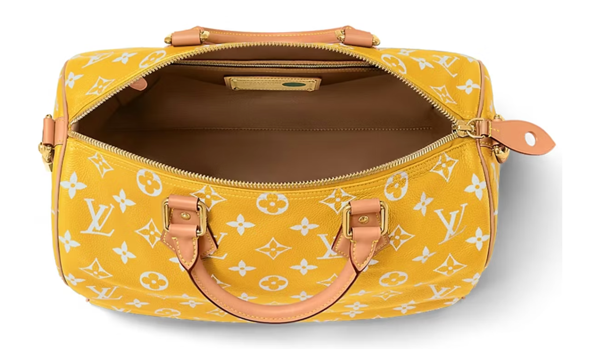 Louis Vuitton Speedy P9 Bandoulière 40 Monogram Leather Jaune Mat