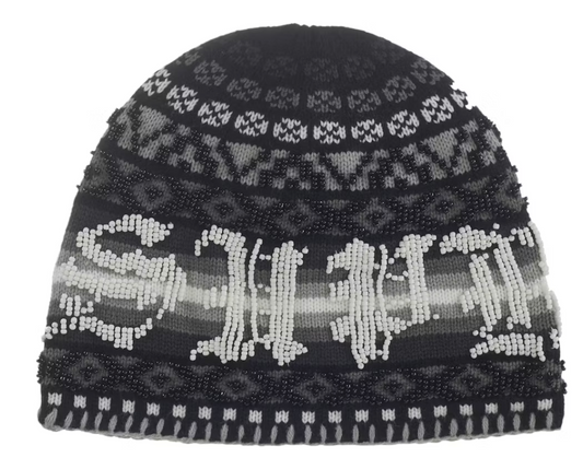 Supreme Beaded Beanie Black