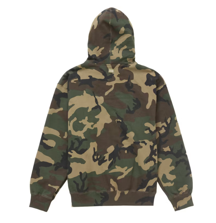 Supreme b.b. Simon Zip Up Hooded Sweatshirt Woodland Camo
