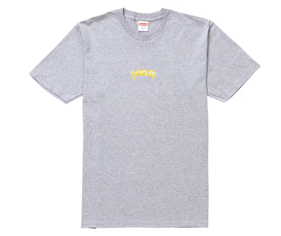 Supreme Fronts Tee Heather Grey