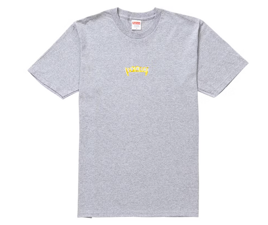 Supreme Fronts Tee Heather Grey
