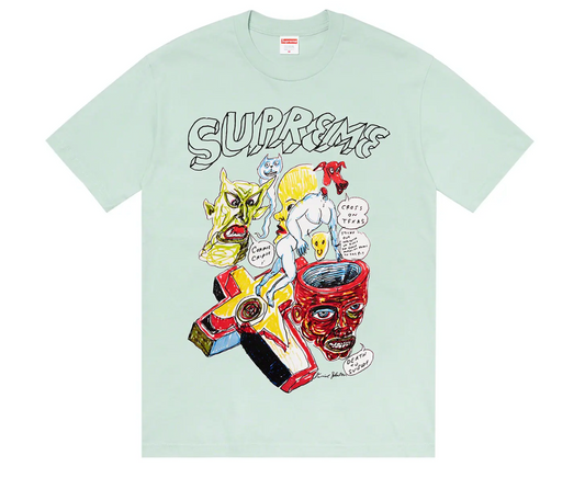 Supreme Daniel Johnston Tee Light Teal