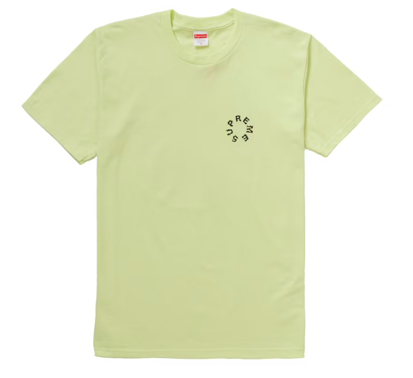 Supreme Marble Tee Pale Mint