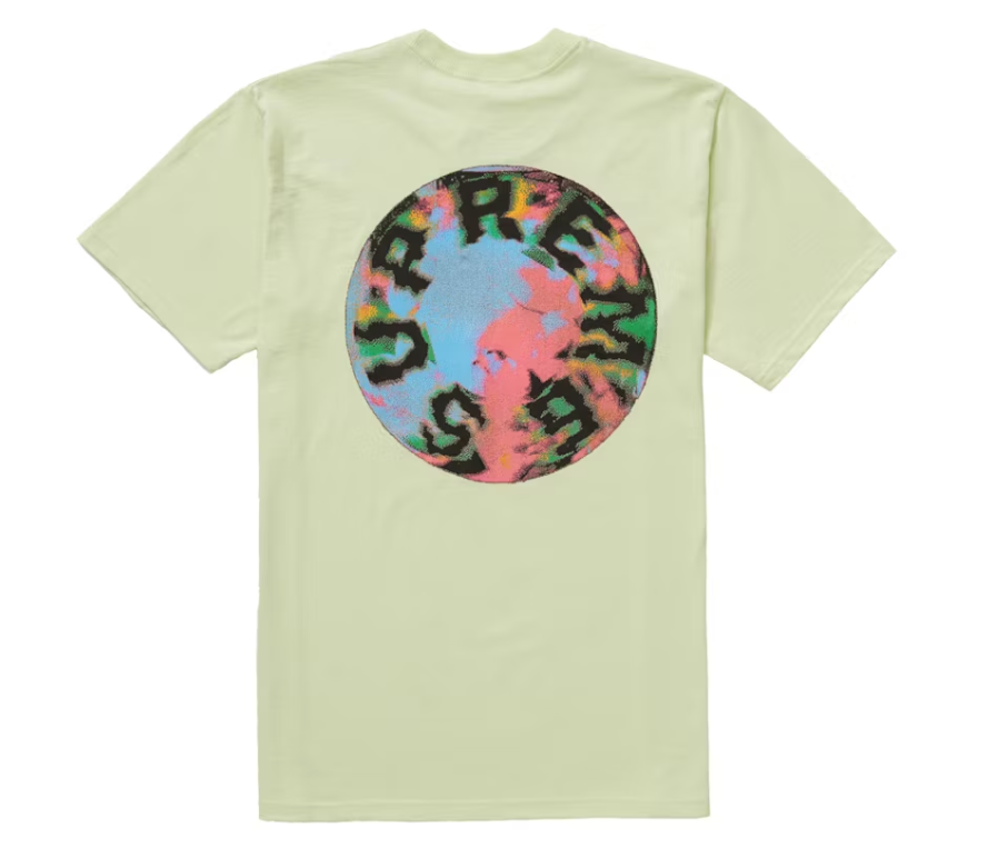 Supreme Marble Tee Pale Mint