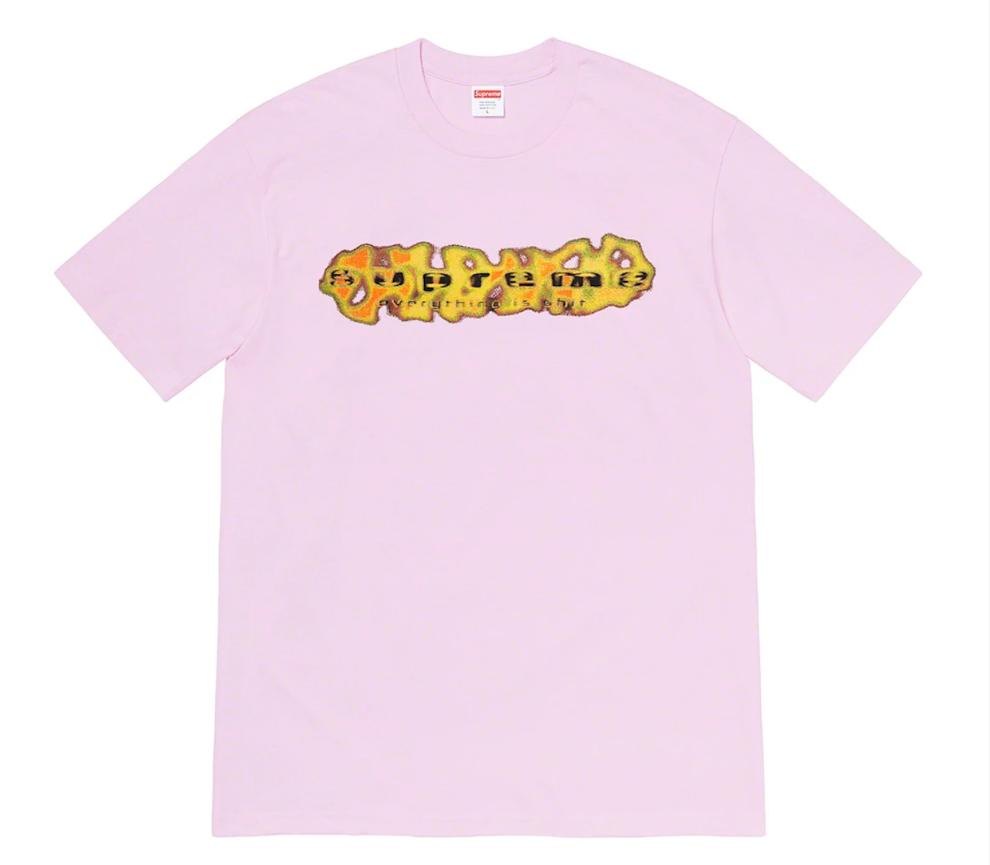 Supreme Everything Is Shit Tee Light Purple