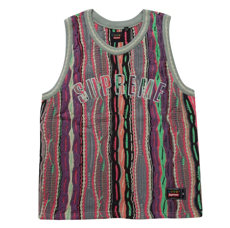 Supreme Coogi Basketball Jersey Multicolor