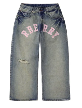 GV Gallery Raspberry Hills Rberry Logo Jeans Pink